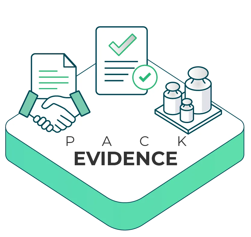 Pack Evidence