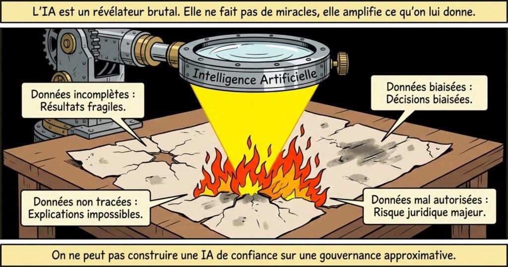 Pour créer une IA de confiance, il faut une gouvernance maîtrisée et fiable.